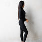 The TALL Elle Jumpsuit - Black Liquorice FINAL SALE