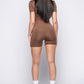 The Billie Romper - Honey Bear