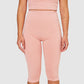 The Bettina Crop Leggings - Pink Amethyst