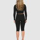 The Bettina Crop Leggings - Black Liquorice