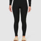 The Lauren High Waisted Leggings - Black Liquorice